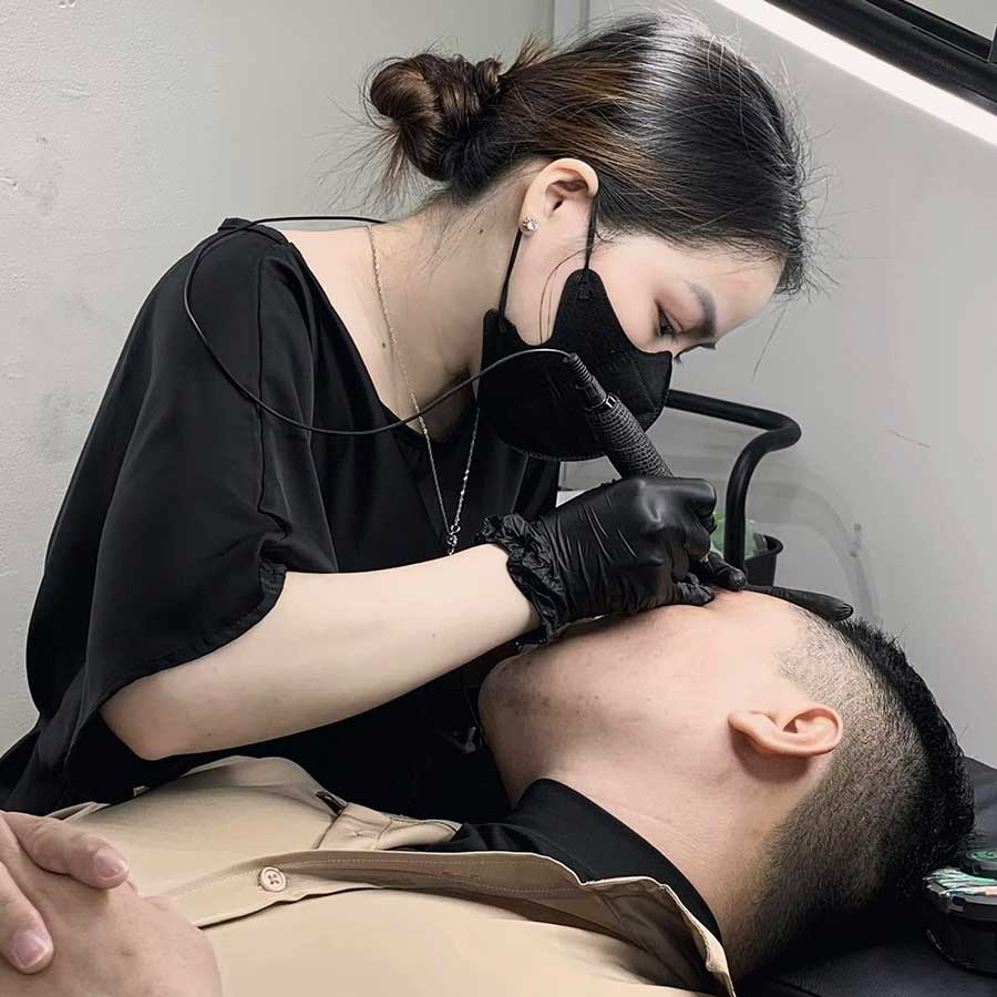 Dịch vụ Chân mày sợi Hairstrokes - 1